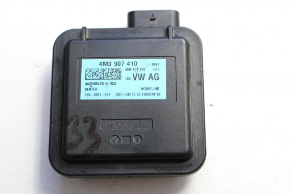 AUDI A4 A5 Q7 TT MODUŁ STEROWNIK BRAMY GARAŻU 4M0907410 4M0 907 410 otwierania bramy garażowej 4M 4M0907410 4M0907410B 4M0907410