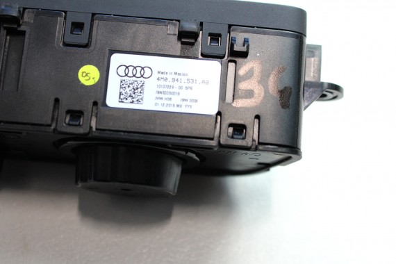 AUDI A4 A5 Q5 Q7 PRZEŁĄCZNIK WŁĄCZNIK ŚWIATEŁ 4M0941531AB 4M0941531J 4M0941531P 4M0 941 531 AB 4M0941531AB 4M0941531J 4M0941531P