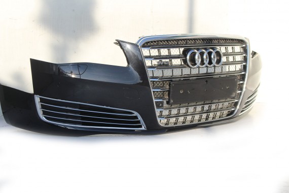AUDI A8 W12 PRZÓD maska błotniki zderzak pas przedni wzmocnienie błotnik 4H D4 2010-2014 lampy xenon Led