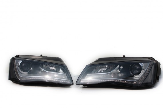 AUDI A8 W12 PRZÓD maska błotniki zderzak pas przedni wzmocnienie błotnik 4H D4 2010-2014 lampy xenon Led
