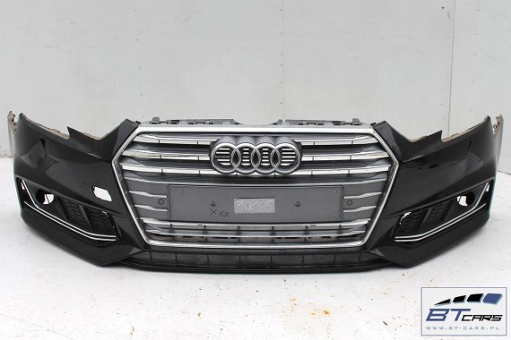 AUDI A4 PRZÓD S-LINE maska błotnik zderzak pas przedni wzmocnienie 8W Kolor LY9B czarny 8W0821105 8W0821106 8W0823029 8W0807611