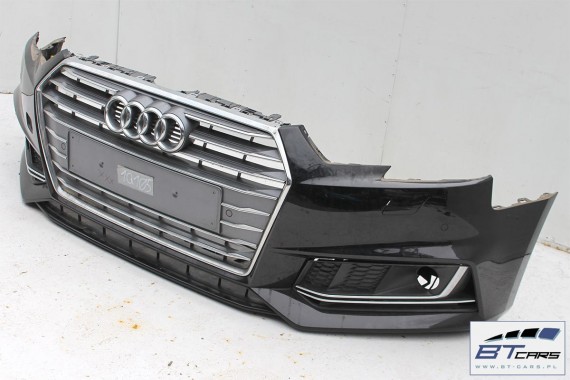 AUDI A4 PRZÓD S-LINE maska błotnik zderzak pas przedni wzmocnienie 8W Kolor LY9B czarny 8W0821105 8W0821106 8W0823029 8W0807611