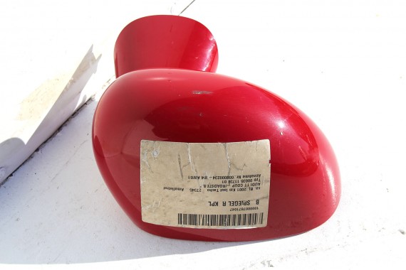 AUDI TT LUSTERKO ZEWNĘTRZNE DRZWI LEWE 8N 98-2006  Kolor: LY3C - czerwień amuletu