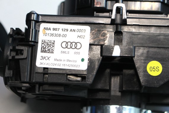 AUDI Q5 MANETKI +TAŚMA AIR BAG 80A907129AN 80A 907 129 AN przełączniki kierownicy+moduł manetka asystent LINE ASSIST 80A907129CL