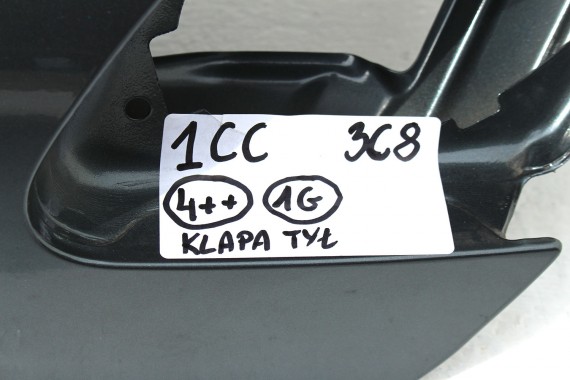 VW PASSAT CC TYŁ ZDERZAK tylny + KLAPA BAGAŻNIKA + LAMPY lampa 3C8