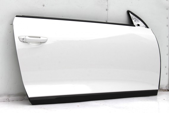 VW SCIROCCO DRZWI PRAWE STRONA PRAWA 1K8 LB9A - biały (candy white) 1K8831056F 1K8831056G 1K8831056K 1K8 831 056