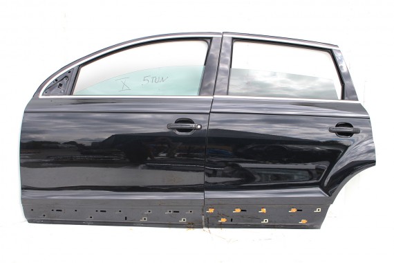 AUDI Q7 DRZWI LEWE PRZÓD + TYŁ STRONA LEWA przednie + tylne 2 sztuki 4L Kolor: LZ9Y - czarny phantom czarne 4L0831051 4L0833051