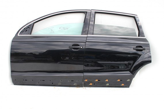 AUDI Q7 DRZWI LEWE PRZÓD + TYŁ STRONA LEWA przednie + tylne 2 sztuki 4L Kolor: LZ9Y - czarny phantom czarne 4L0831051 4L0833051