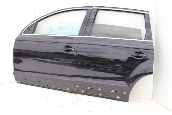 AUDI Q7 DRZWI LEWE PRZÓD + TYŁ STRONA LEWA przednie + tylne 2 sztuki 4L Kolor: LZ9Y - czarny phantom czarne 4L0831051 4L0833051