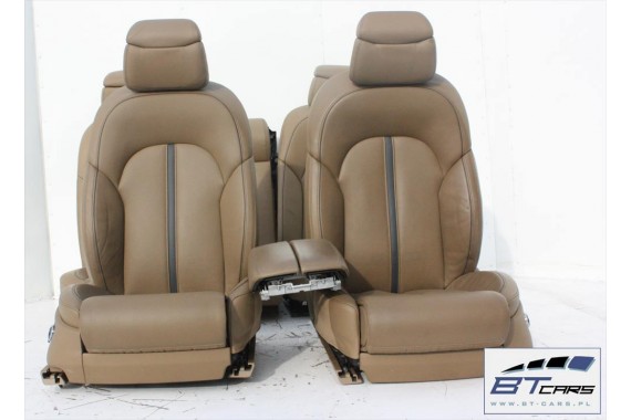 AUDI A8 LONG FOTELE KOMPLET FOTELI siedzeń siedzenia tapicerka 4H D4 wentylowane masaże wersja DESIGN SELECTION + BOCZKI DRZWI