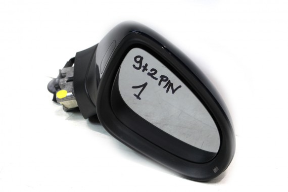 VW TOUAREG 7P LUSTERKO DRZWI PRAWE 11pin zewnętrzne pinów kabli przewodów 9+2 11 pin LH5X niebieski (night blue) 7P6857502