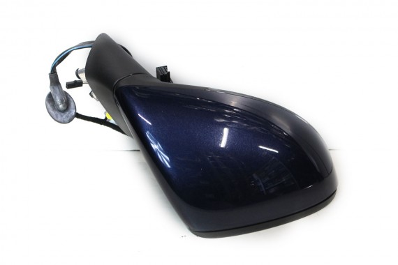 VW TOUAREG 7P LUSTERKO DRZWI PRAWE 11pin zewnętrzne pinów kabli przewodów 9+2 11 pin LH5X niebieski (night blue) 7P6857502