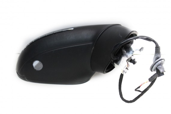 VW TOUAREG 7P LUSTERKO DRZWI PRAWE 11pin zewnętrzne pinów kabli przewodów 9+2 11 pin LH5X niebieski (night blue) 7P6857502