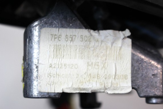 VW TOUAREG 7P LUSTERKO DRZWI PRAWE 11pin zewnętrzne pinów kabli przewodów 9+2 11 pin LH5X niebieski (night blue) 7P6857502