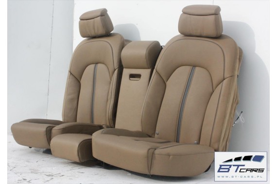 AUDI A8 LONG FOTELE KOMPLET FOTELI siedzeń siedzenia tapicerka 4H D4 wentylowane masaże wersja DESIGN SELECTION + BOCZKI DRZWI