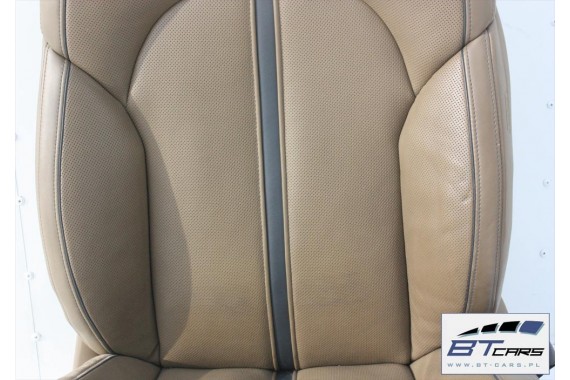 AUDI A8 LONG FOTELE KOMPLET FOTELI siedzeń siedzenia tapicerka 4H D4 wentylowane masaże wersja DESIGN SELECTION + BOCZKI DRZWI