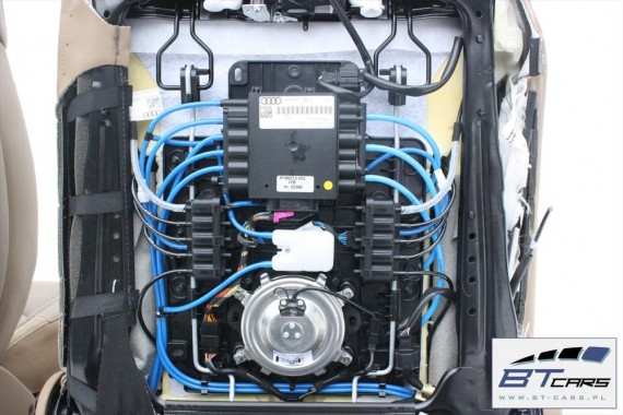 AUDI A8 LONG FOTELE KOMPLET FOTELI siedzeń siedzenia tapicerka 4H D4 wentylowane masaże wersja DESIGN SELECTION + BOCZKI DRZWI