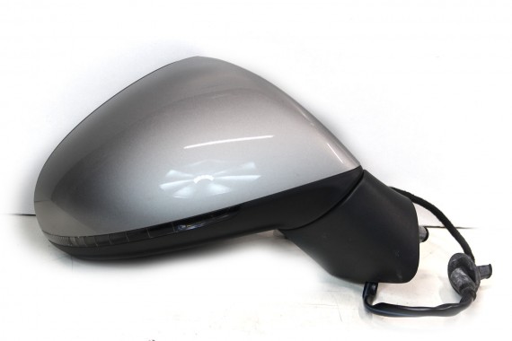 VW TOUAREG 7P LUSTERKO DRZWI PRAWE 13pin zewnętrzne pinów kabli przewodów 13 pin 7P6 857 502 7P6857502 LB7W srebrny 7P6857502AB