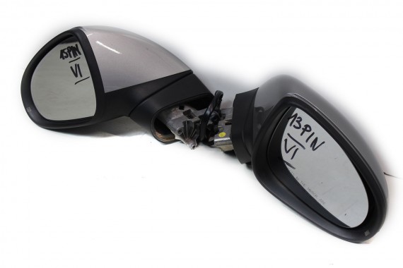 VW TOUAREG 7P LUSTERKO DRZWI PRAWE 13pin zewnętrzne pinów kabli przewodów 13 pin 7P6 857 502 7P6857502 LB7W srebrny 7P6857502AB