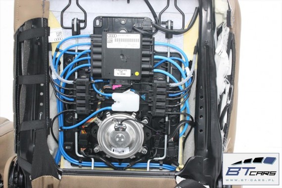 AUDI A8 LONG FOTELE KOMPLET FOTELI siedzeń siedzenia tapicerka 4H D4 wentylowane masaże wersja DESIGN SELECTION + BOCZKI DRZWI