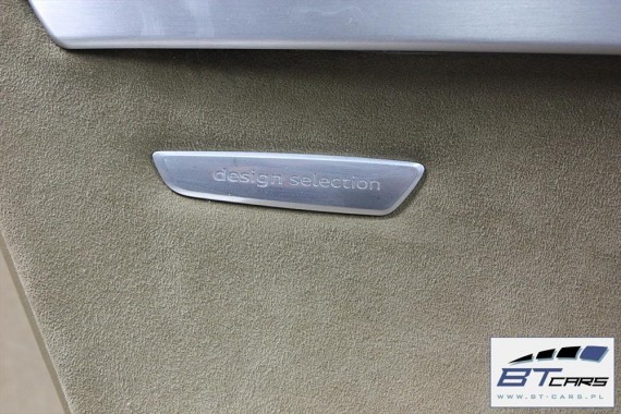 AUDI A8 LONG FOTELE KOMPLET FOTELI siedzeń siedzenia tapicerka 4H D4 wentylowane masaże wersja DESIGN SELECTION + BOCZKI DRZWI