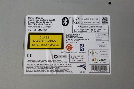 AUDI A1 CZYTNIK NAVI MMI DVD KART SD 3G+ 8XA035666H 8XA 035 666 H  NAWIGACJA 8X LIFT MULTIMEDIA 8XA035666H 8XA035666H 8XA035666