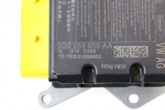AUDI A3 VW MODUŁ STEROWNIK AIRBAG SENSOR 5Q0959655AA 5Q0 959 655 AA GOLF 7 5Q0959655AA 5Q0959655AA 5Q0959655AA 5Q0959655AA