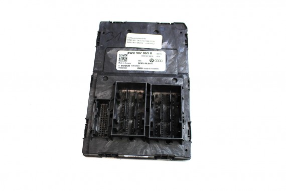 AUDI MODUŁ STEROWNIK BORDNETZ 8W0907063G 8W0907063AG 8W0 907 063 AG 8W0907063H BCM MOCY ŚWIATŁA PDC ACC 8W 80A 4M 8W0907063AG