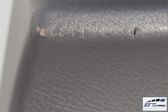 VW TOUAREG FOTELE KOMPLET FOTELI siedzeń siedzenia fotel tapicerka 7L skóra kolor - antracyt