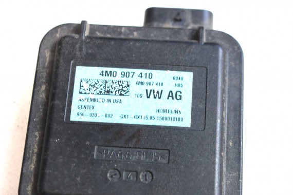 AUDI A4 A5 Q7 TT MODUŁ STEROWNIK BRAMY GARAŻU 4M0907410 4M0 907 410 otwierania bramy garażowej 4M 4M0907410 4M0907410B 4M0907410