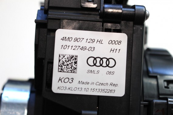 AUDI A4 Q7 MANETKI + TAŚMA AIR BAG 4M0907129HL 4M0 907 129 HL LINE ASSIST kierownicy + moduł manetka 8W 4N0907129PN 4N0907129NC