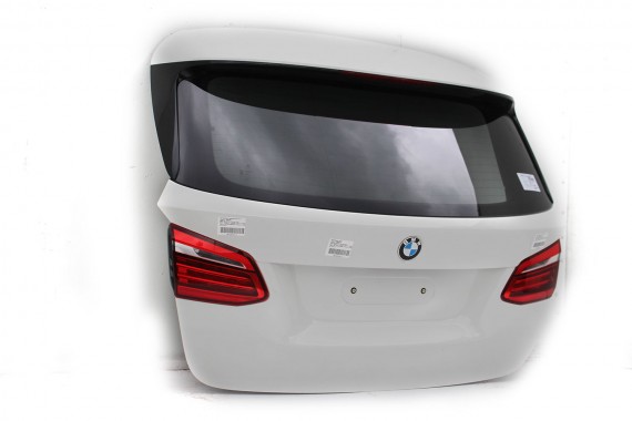 BMW 2 F45 TYŁ KLAPA BAGAŻNIKA ZDERZAK TYLNY ALPINWEISS kolor  + LAMPY TYLNE lampa 300 Alpinweiss 3