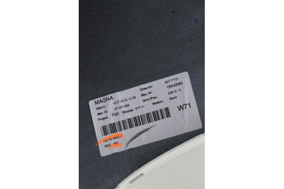 BMW 2 F45 TYŁ KLAPA BAGAŻNIKA ZDERZAK TYLNY ALPINWEISS kolor  + LAMPY TYLNE lampa 300 Alpinweiss 3