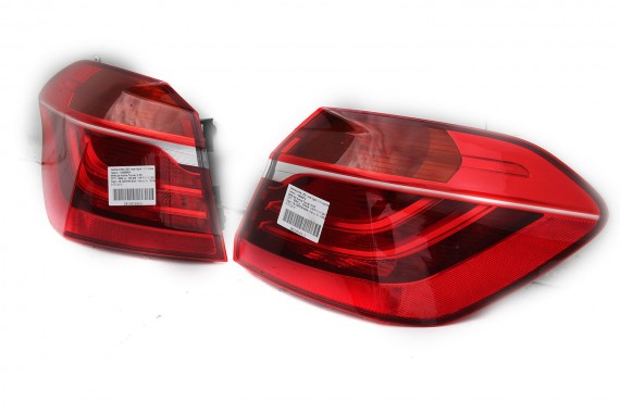 BMW 2 F45 TYŁ KLAPA BAGAŻNIKA ZDERZAK TYLNY ALPINWEISS kolor  + LAMPY TYLNE lampa 300 Alpinweiss 3