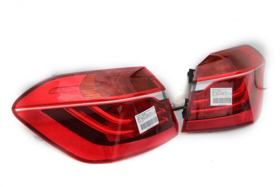 BMW 2 F45 TYŁ KLAPA BAGAŻNIKA ZDERZAK TYLNY ALPINWEISS kolor  + LAMPY TYLNE lampa 300 Alpinweiss 3