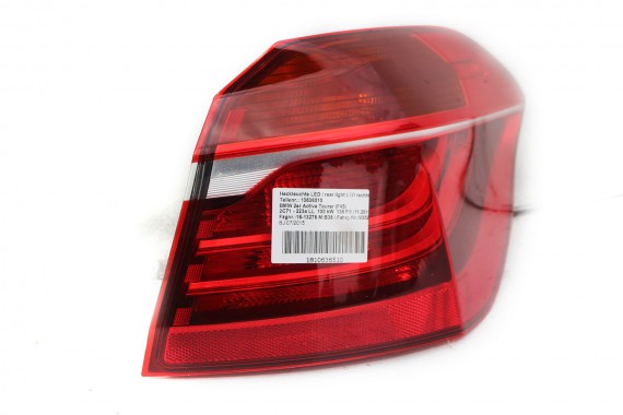 BMW 2 F45 TYŁ KLAPA BAGAŻNIKA ZDERZAK TYLNY ALPINWEISS kolor  + LAMPY TYLNE lampa 300 Alpinweiss 3