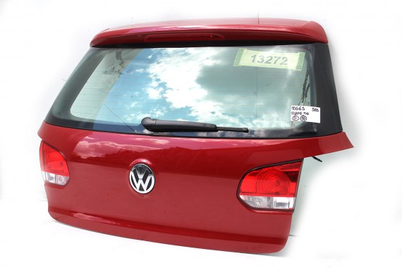 VW GOLF 5K VI 6 TYŁ ZDERZAK tylny KLAPA BAGAŻNIKA + LAMPY lampa Kolor: czerwony 5K