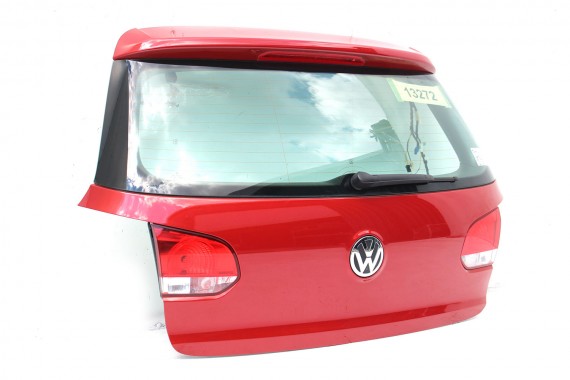 VW GOLF 5K VI 6 TYŁ ZDERZAK tylny KLAPA BAGAŻNIKA + LAMPY lampa Kolor: czerwony 5K