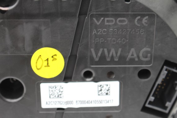 VW GOLF 7 FL GTi ZEGARY LICZNIKI BENZYNA 5G1920856C  zegar licznik 5G1 920 856 C 2.0 TFSI 5G 2018- LIFT VII USA