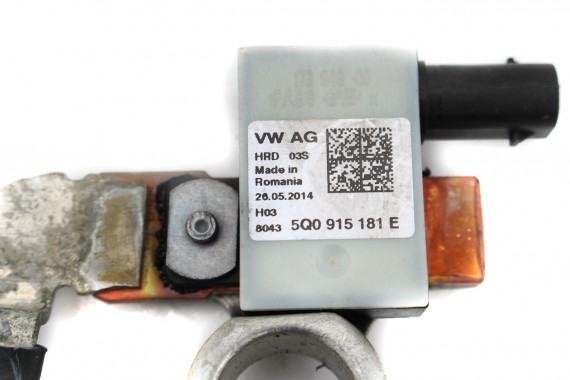 VW AUDI PRZEWÓD MASOWY KLEMA 5Q0915181E 5Q0915181G 5Q0 915 181 E  5Q0915181G AKUMULATORA Z KLEMĄ 5Q0915181F 5Q0915181H 5Q0915181