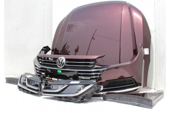VW ARTEON PRZÓD LD3Y maska błotniki zderzak pas przedni wzmocnienie błotnik lampy Full Led Kolor Crimson red 5P 5P5P  3G8941082