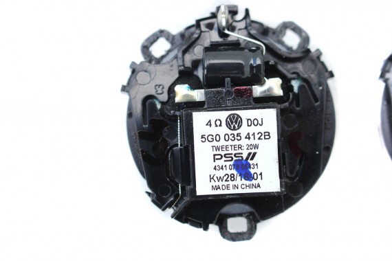 VW GOLF 7 VII LIFT GŁOŚNIKI KOMPLET 5G0035453G 4M0035454A 5G0035411D 5G9035412B  ZESTAW GŁOŚNIKÓW 5G 2017- głośnik