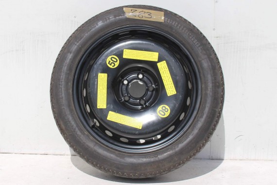 AUDI A8 KOŁO DOJAZDOWE DOJAZDÓWKA ZAPAS 4H0601027B 4H0 601 027 B 5J*19H2 ET22 5x112 CONTINENTAL 145/80/19 110M 4H0601027