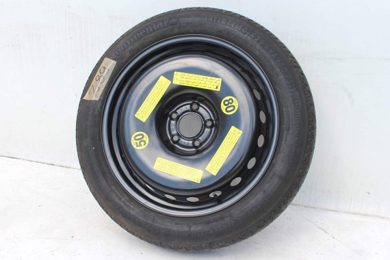 AUDI A8 KOŁO DOJAZDOWE DOJAZDÓWKA ZAPAS 4H0601027B 4H0 601 027 B 5J*19H2 ET22 5x112 CONTINENTAL 145/80/19 110M 4H0601027B 4H D4