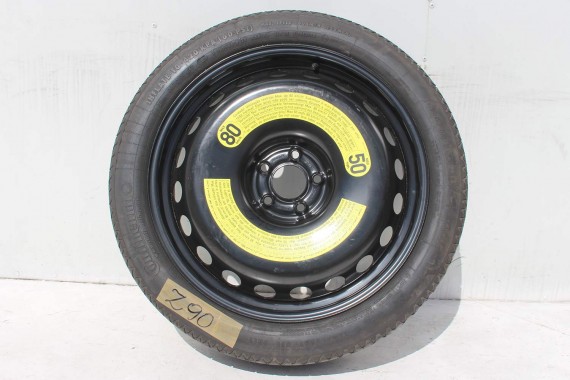 AUDI A8 KOŁO DOJAZDOWE DOJAZDÓWKA ZAPAS 4H0601027 4H0 601 027 5J*20H2 ET22 5x112 CONTINENTAL 165/60/20 113M 4H0601027 4H0601027