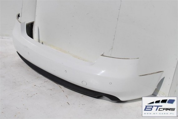 AUDI A5 LY9C TYŁ 8T ZDERZAK + KLAPA BAGAŻNIKA TYLNY TYŁ PDC pod HAK 8T Kolor: LY9C - biel ibisa