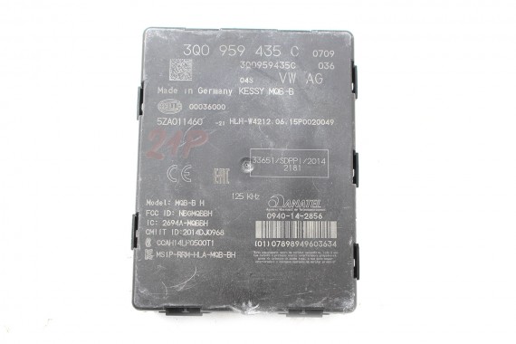 VW AUDI SKODA MODUŁ STEROWNIK KESSY 3Q0959435C 3Q0959435A 3Q0 959 435 A 3Q0959435A 3Q0959435C 3Q0959435E 3Q0959435A 3Q0959435C