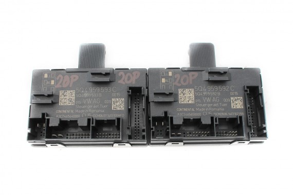 AUDI VW SKODA MODUŁ DRZWI 5Q4959592C 5Q4959593C  5Q4 959 592 C  5Q4 959 593 C PRZÓD SEAT