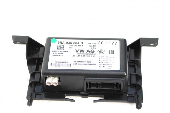 VW GOLF 7 PASSAT B8 MODUŁ STEROWNIK USŁUG ONLINE 5NA035284B 5NA 035 284 B 5NA035284B 5NA035284B 5NA035284B 5NA035284B 5NA035284