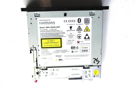 AUDI A4 A5 CZYTNIK MMI 8W0035036 3G+ SD SIM NAVI MIB II HIGH 8W0 035 036 MULITMEDIA STEROWNIK CENTRALNY 8W 8W0035036 8W0035036